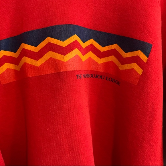 SOLD -  Vintage: 1980s 50/50 Resort Camp Sweatshirt - Picture 3 of 7